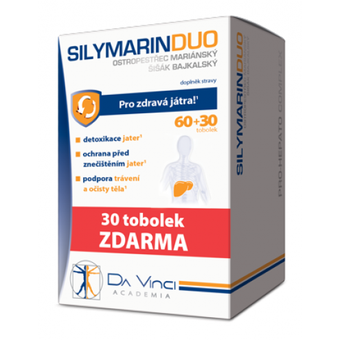 Da Vinci Academia SILYMARIN DUO - Силимарин дуо, 60+30 таблеток